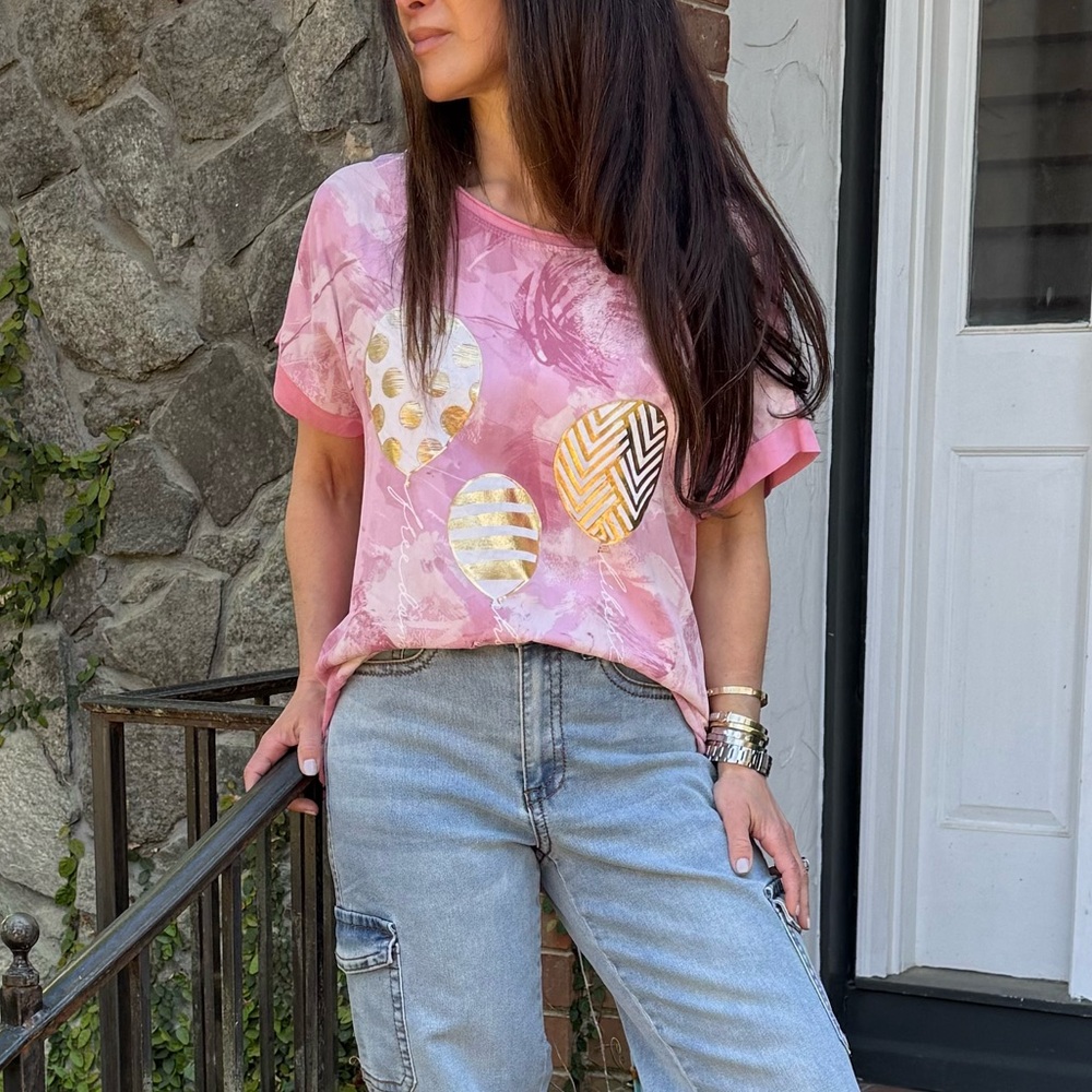 MADE IN ITALY Pink Graphic